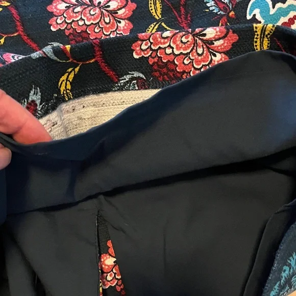 LOFT Floral Pencil A-line Skirt size 14 - Picture 7 of 8